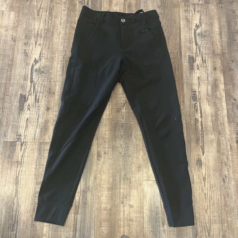 Women's Black Joggers - 44 Degree, Size 6